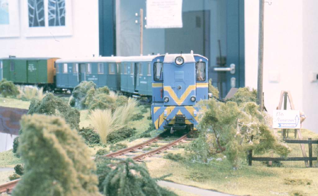 Die Lxd2 474 auf dem Campingplatzmodul